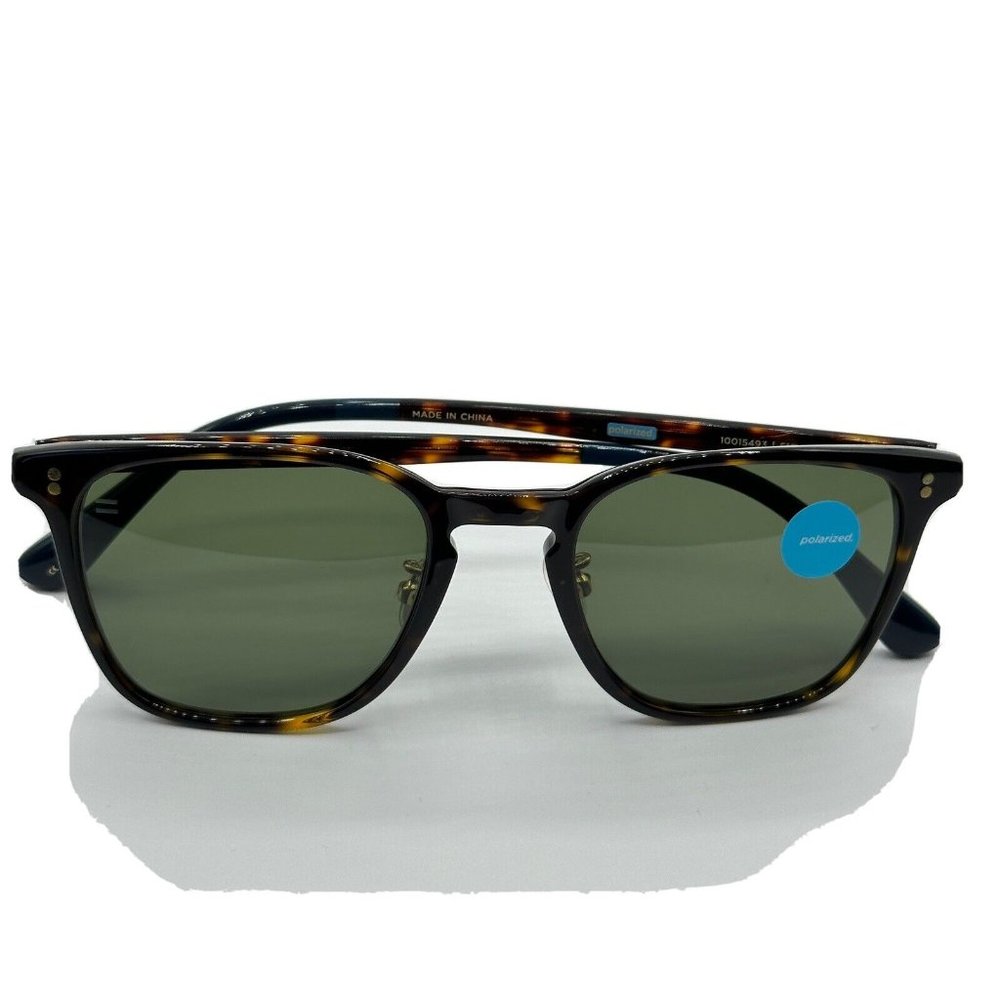 Tom's Women Sunglasses Emerson Dark Tortoise/Glass Bottle Green 